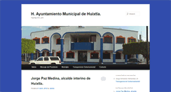 Desktop Screenshot of huixtla.gob.mx